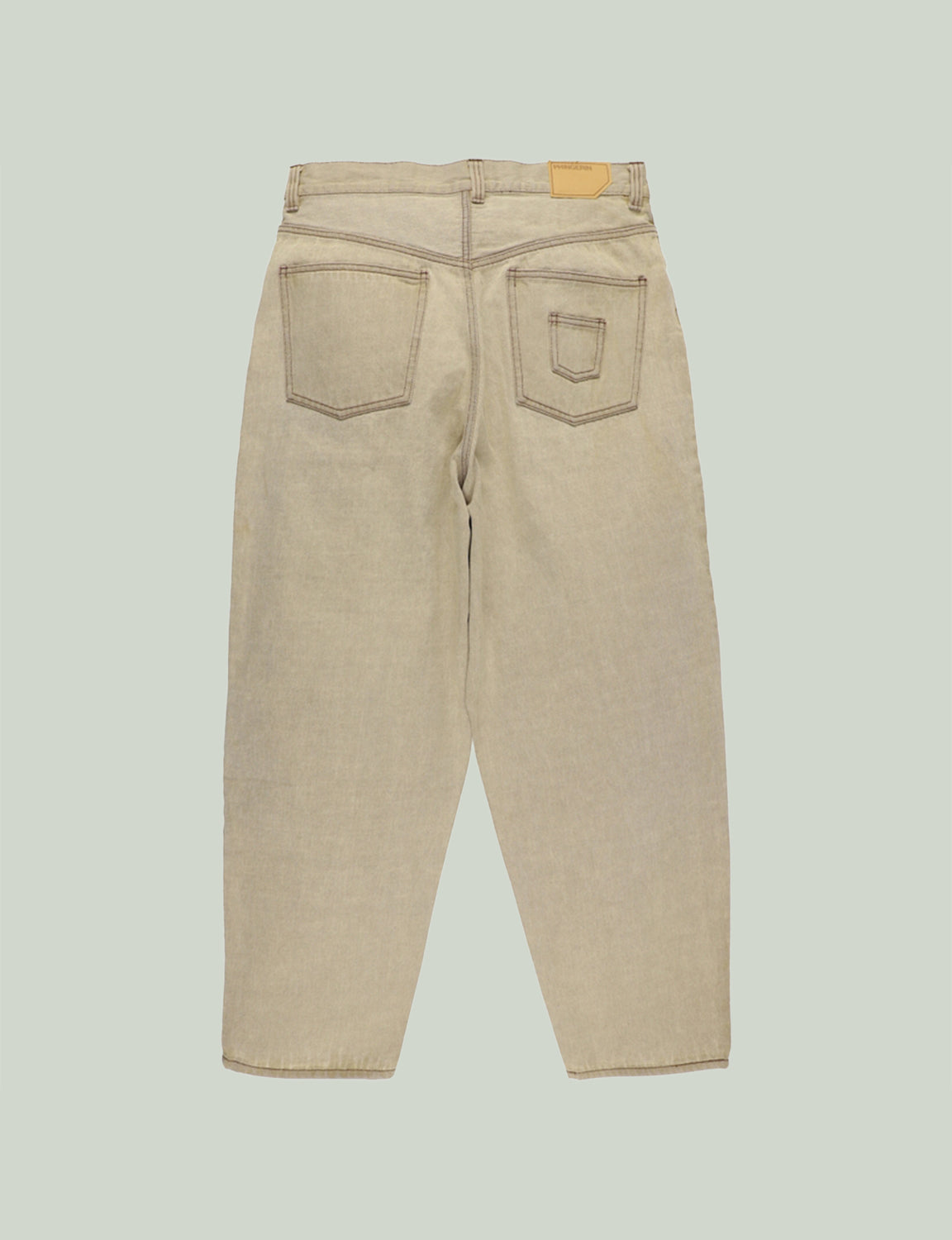 6 POCKET JEANS – BEIGE