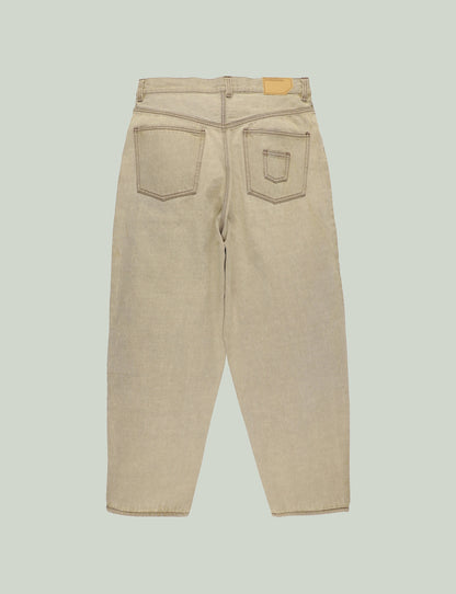 6 POCKET JEANS – BEIGE