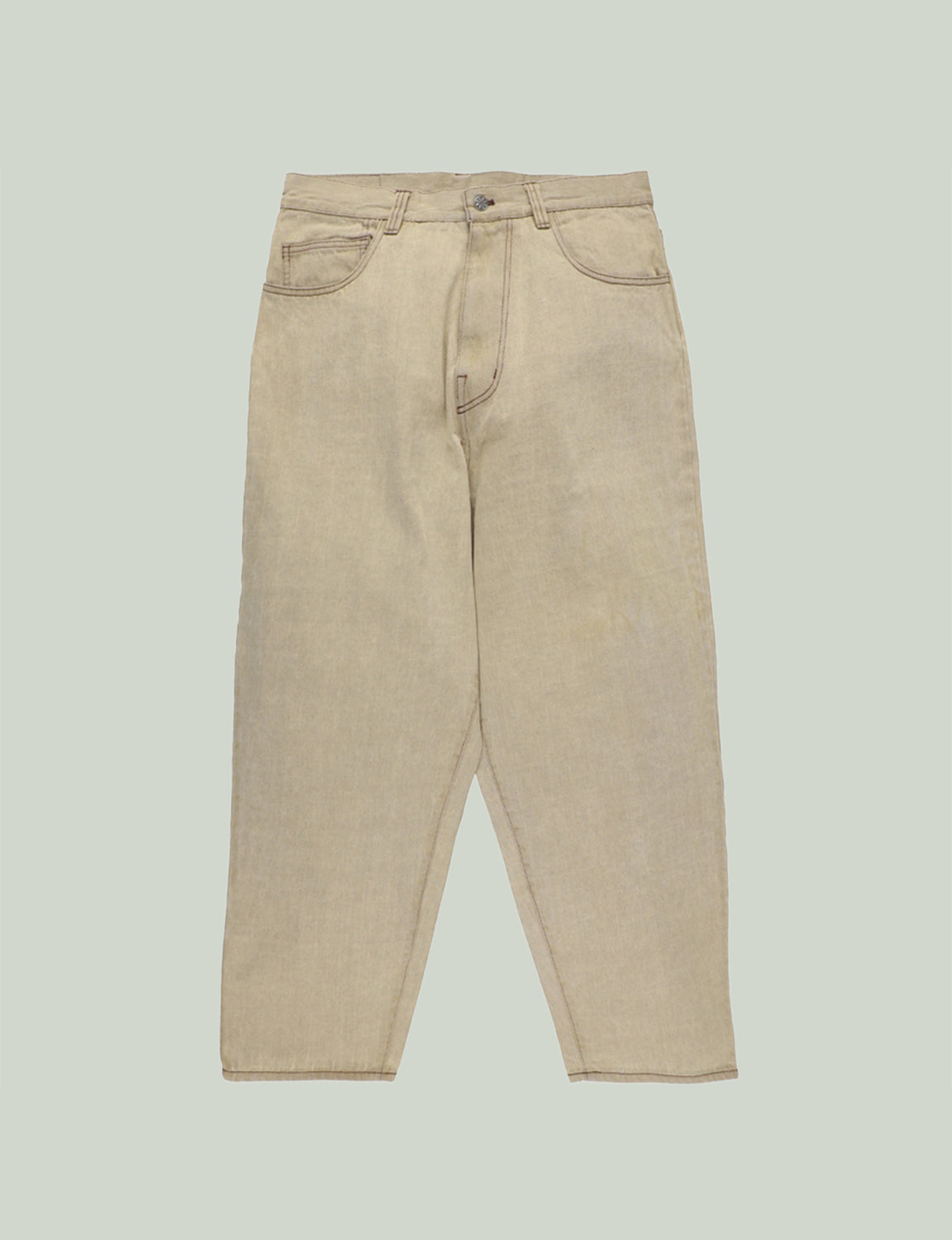 6 POCKET JEANS – BEIGE