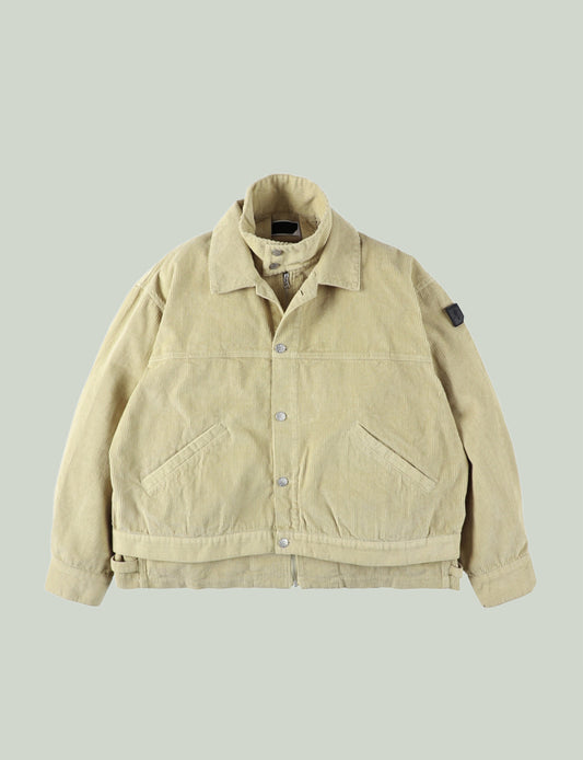DOUBLE CORD JACKET – BEIGE 