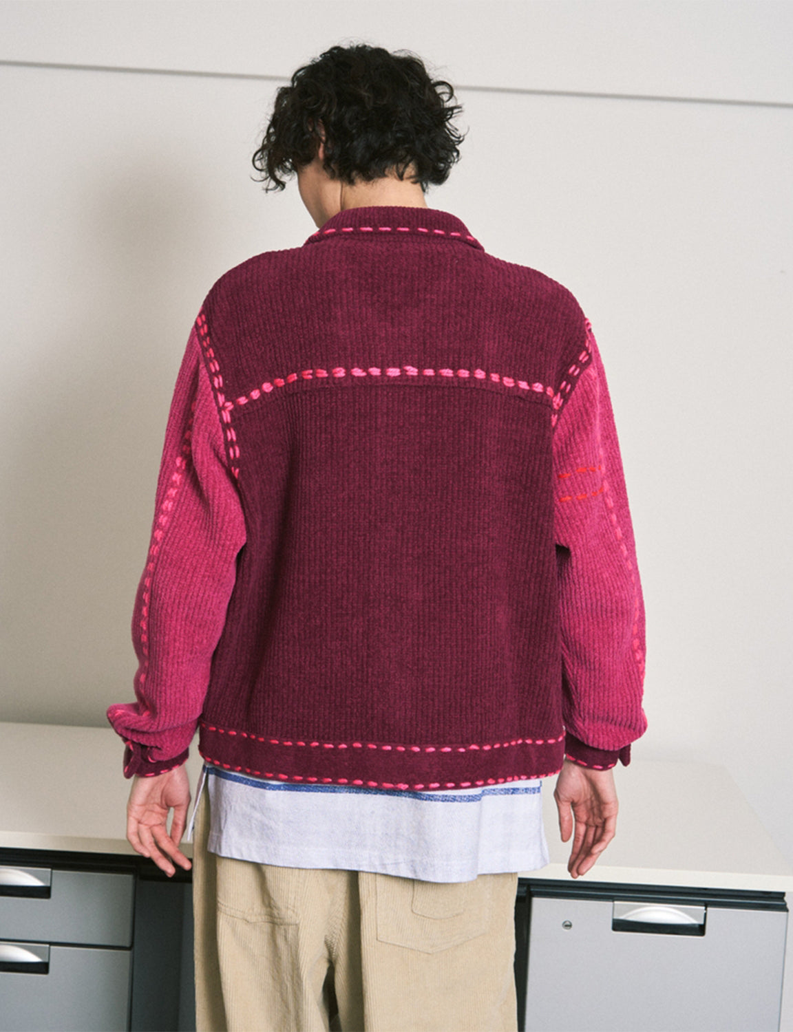 PG1 KNIT – BURGUNDY