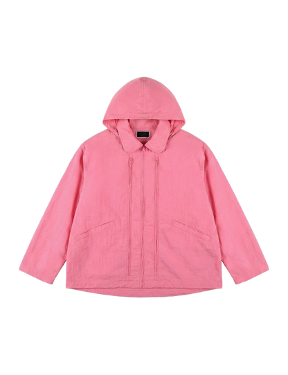 CRUSHED NYLON FULL PACK JACKET