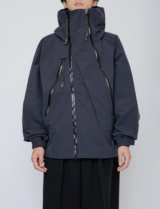 BREATHABLE WATERPROOF MOUNTAIN PARKA / BLACK