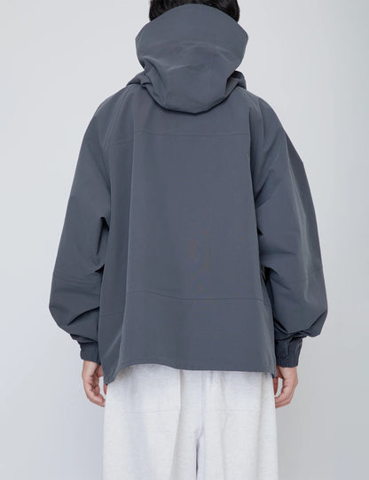 BREATHABLE WATERPROOF MOUNTAIN PARKA / CHARCOAL