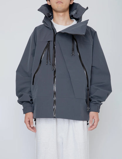 BREATHABLE WATERPROOF MOUNTAIN PARKA / CHARCOAL