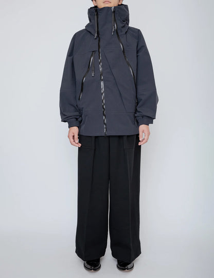 BREATHABLE WATERPROOF MOUNTAIN PARKA / BLACK
