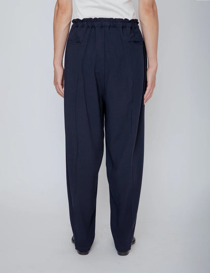 MELANGE TWILL DOUGI PANTS / NAVY