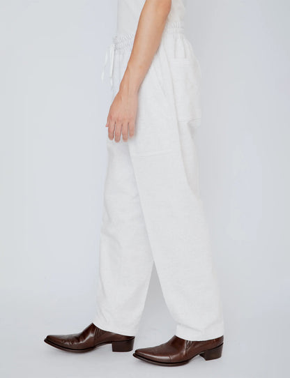 EASY SWEATPANTS / HEATHER WHITE