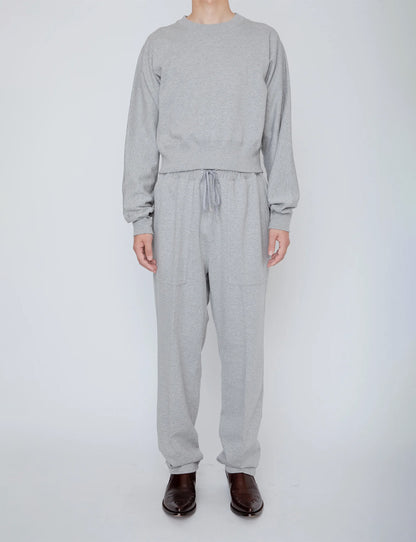 EASY SWEATPANTS / TOP GRAY