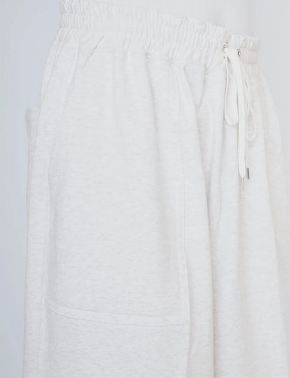 HAKAMA SWEATPANTS / HEATHER WHITE