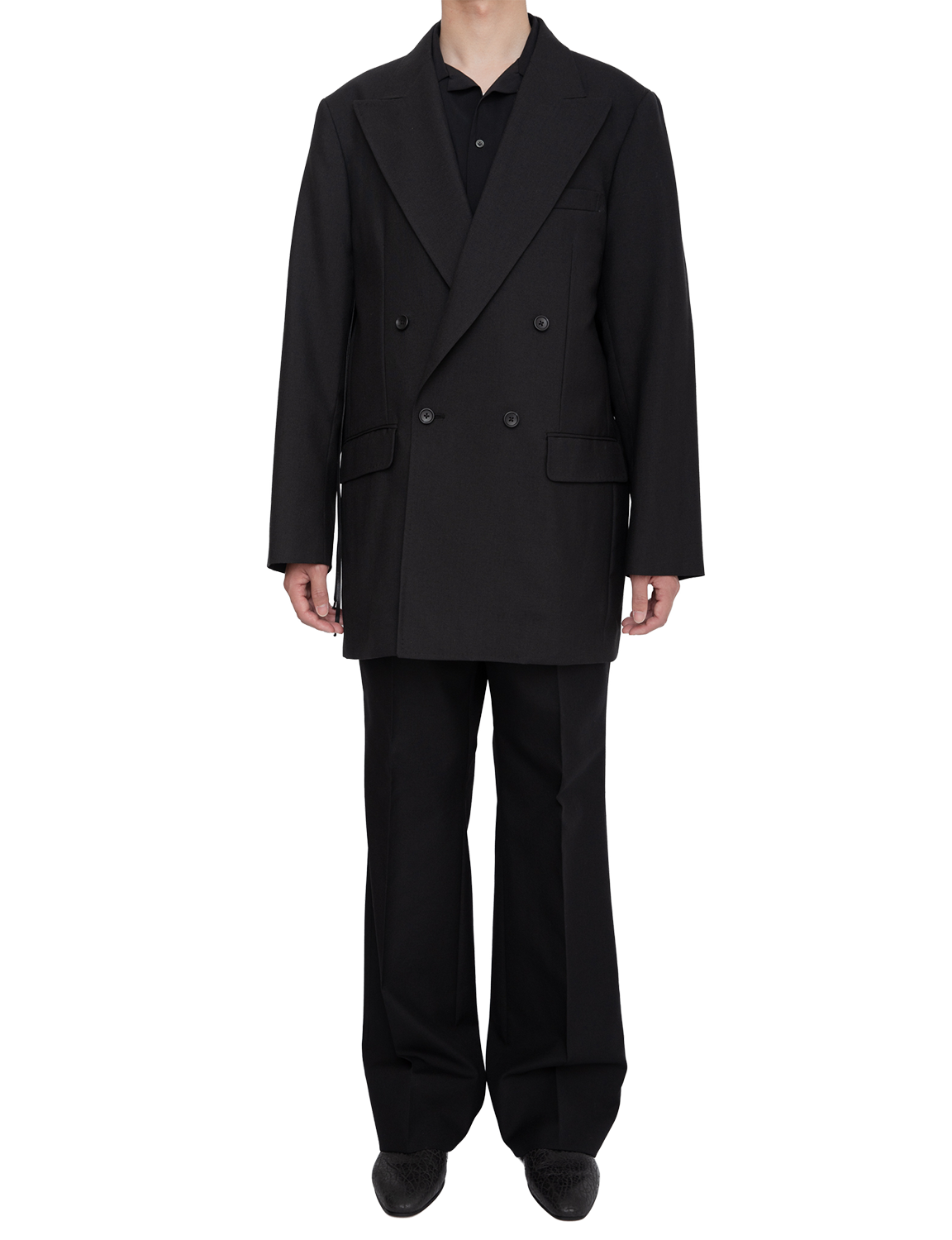 DOUBLE BREASTED LONG JACKET