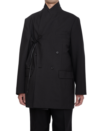 DOUBLE BREASTED LONG JACKET