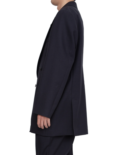 DOUBLE BREASTED LONG JACKET