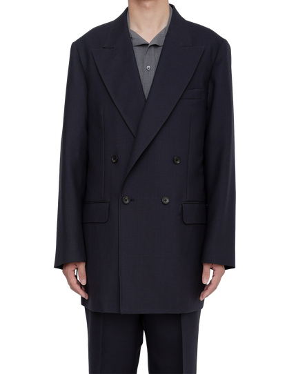 DOUBLE BREASTED LONG JACKET