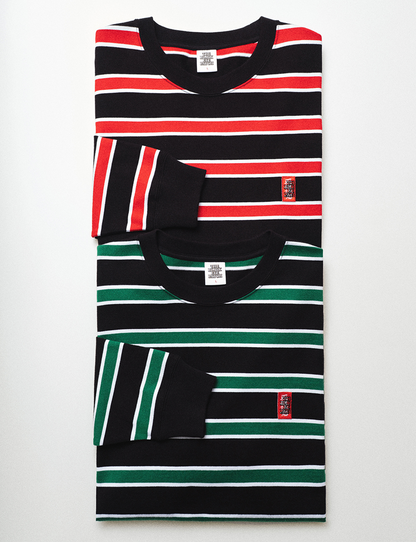 SMALL HWC BORDERED L/S TEE