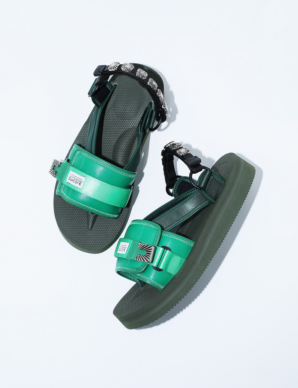 未使用 TOGA × SUICOKE TONO 26cm サンダル オリーブ