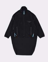 HIGH-LOW FLEECE ZIPPER JACKET