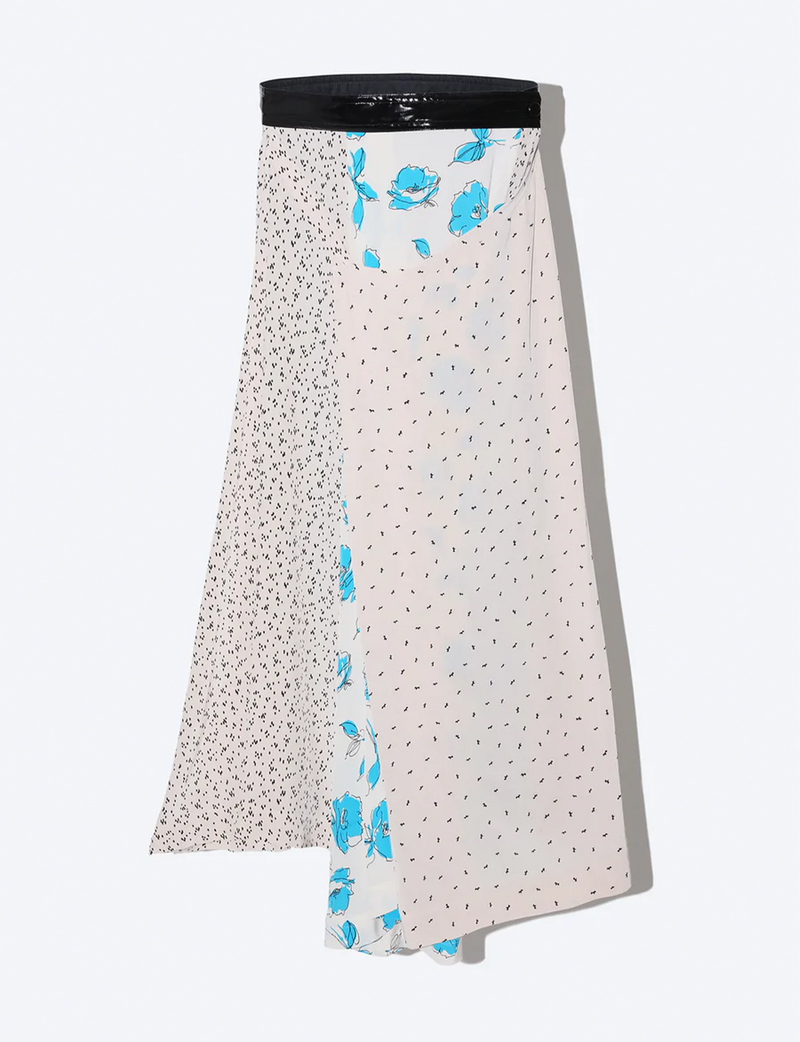 RAYON PRINT SKIRT