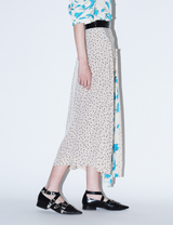RAYON PRINT SKIRT
