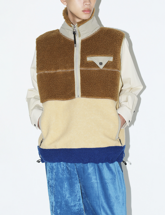 WOOL JERSEY VEST