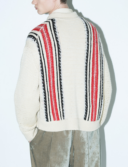 MESH KNIT JACKET