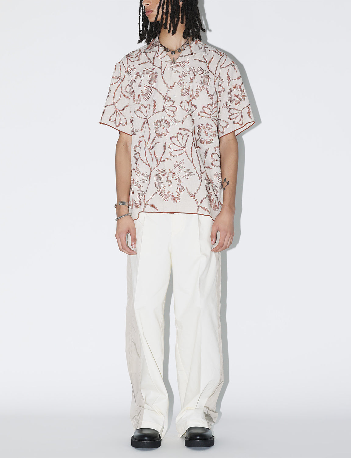 EMBROIDERY S/S SHIRT