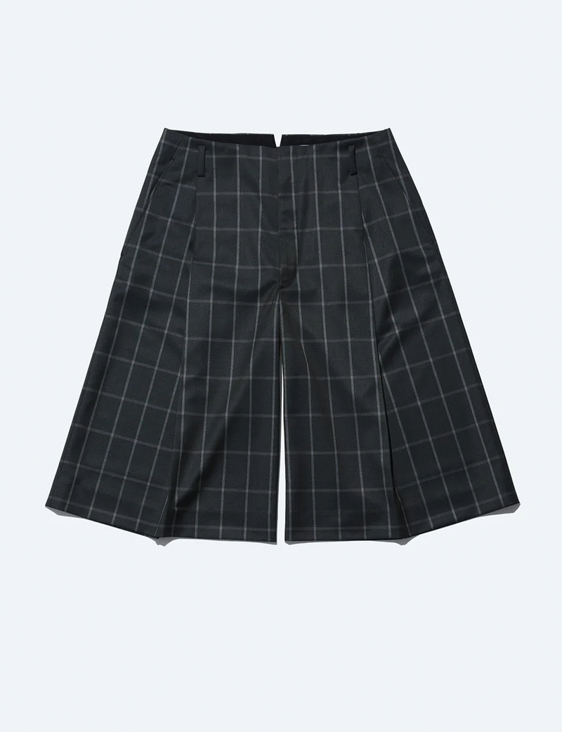 SUITING WOOL SHORT PANTS