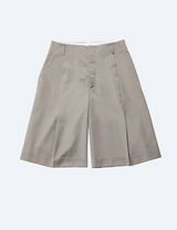 SUITING WOOL SHORT PANTS