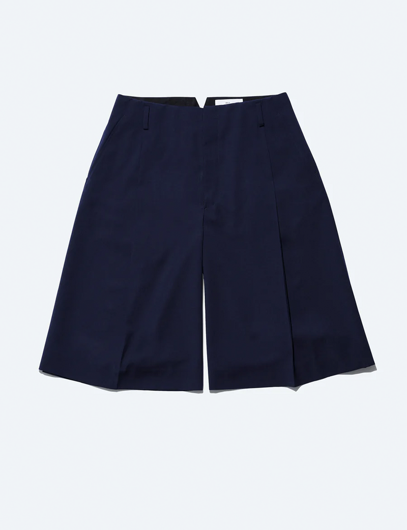 SUITING WOOL SHORT PANTS
