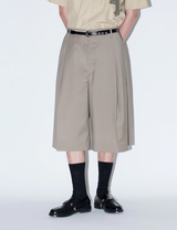 SUITING WOOL SHORT PANTS