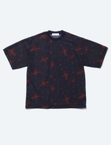 SHEER JERSEY PRINT T-SHIRT