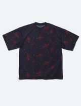 SHEER JERSEY PRINT T-SHIRT