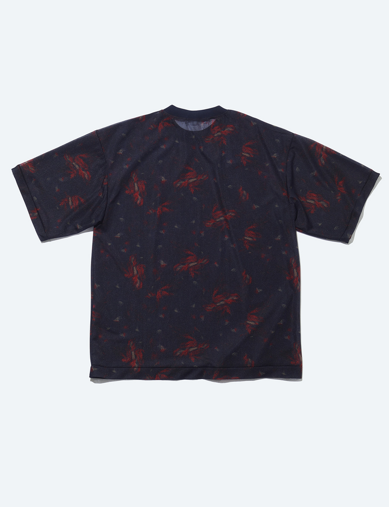 SHEER JERSEY PRINT T-SHIRT