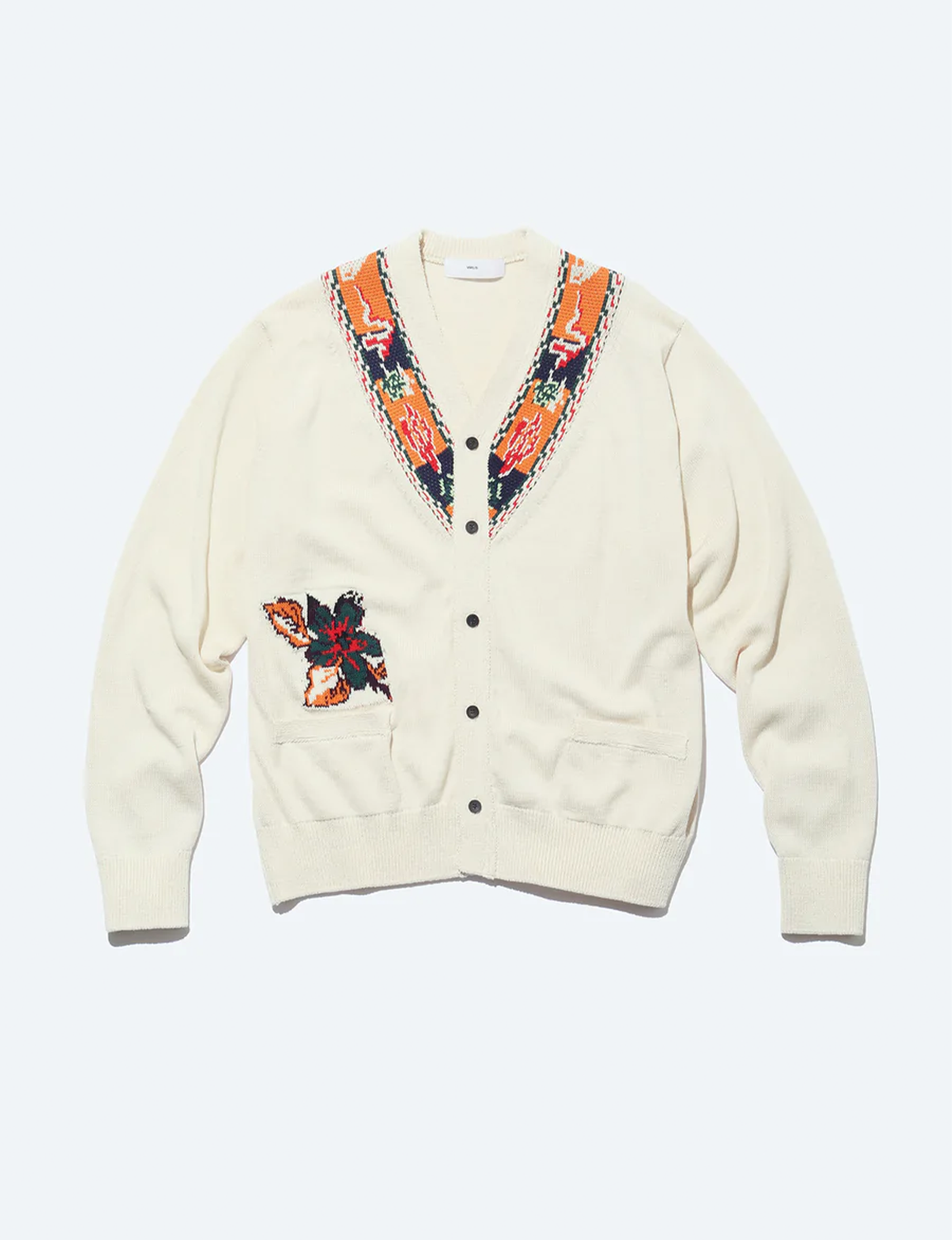 JACQUARD KNIT CARDIGAN