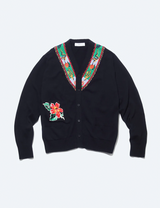 JACQUARD KNIT CARDIGAN
