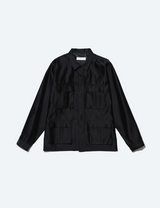 SILK TWILL BLOUSON