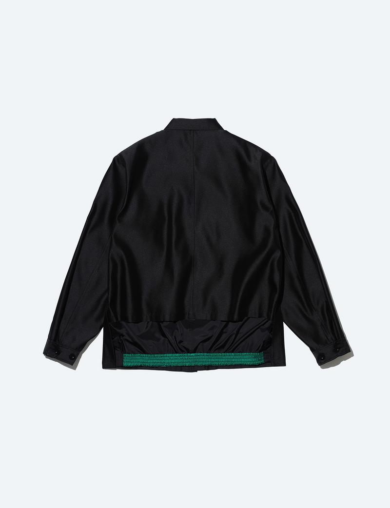 SILK TWILL BLOUSON