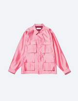 SILK TWILL BLOUSON