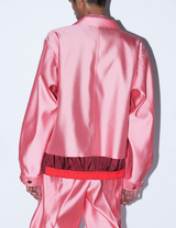 SILK TWILL BLOUSON