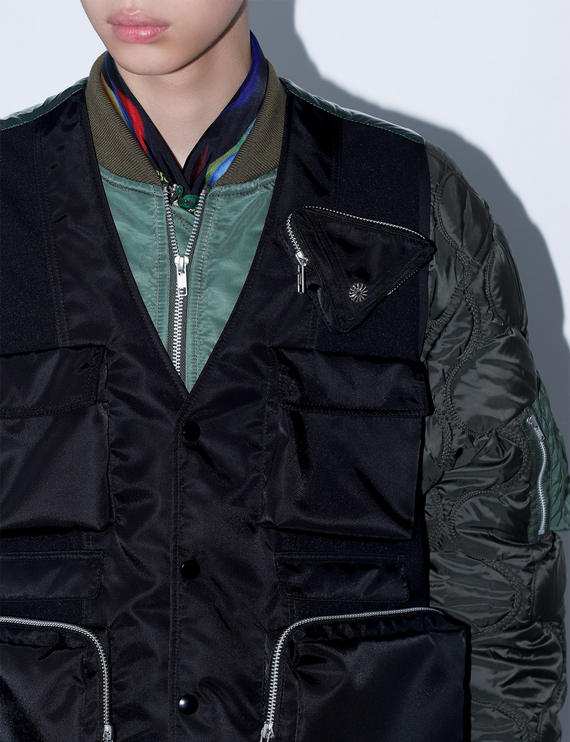 COATING TAFFETA VEST