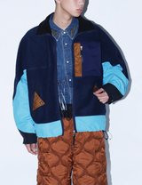 WOOL JERSEY BLOUSON