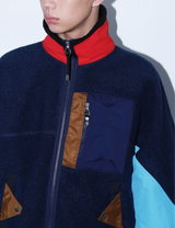 WOOL JERSEY BLOUSON