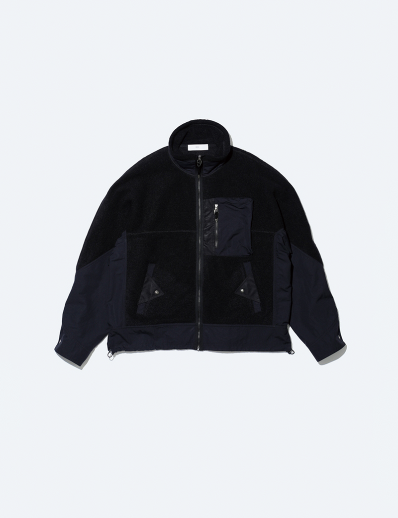 WOOL JERSEY BLOUSON