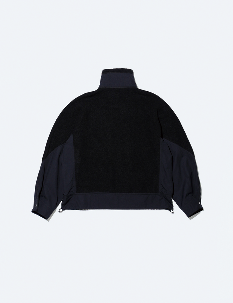 WOOL JERSEY BLOUSON