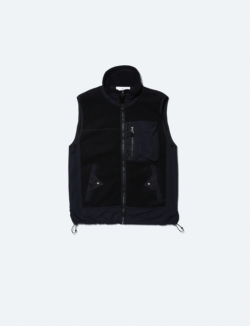 WOOL JERSEY VEST