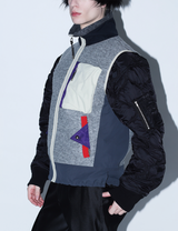 WOOL JERSEY VEST