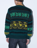 WOOL JACQUARD KNIT PULLOVER