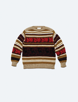WOOL JACQUARD KNIT PULLOVER