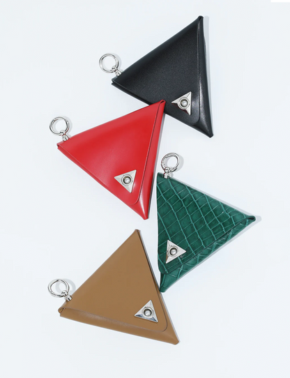 TRIANGLE COIN CASE