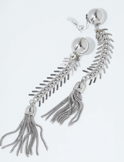FISH BONE EARRINGS